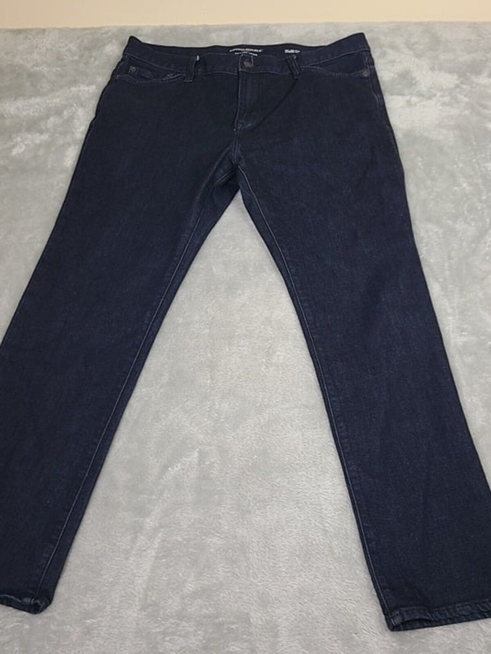 Banana Republic Men's Navy Slim Straight Jeans